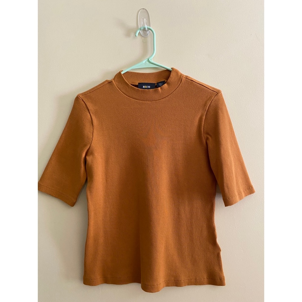 Maeve by Anthropologie Mustard Yellow Knit Top